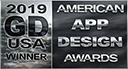 2019 GDUSA App Design award badge