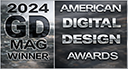 2024 GDUSA Digital Design award badge