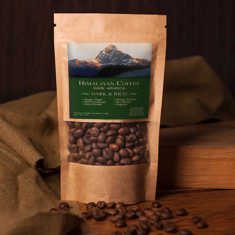 Himalayan Coffee packaging design