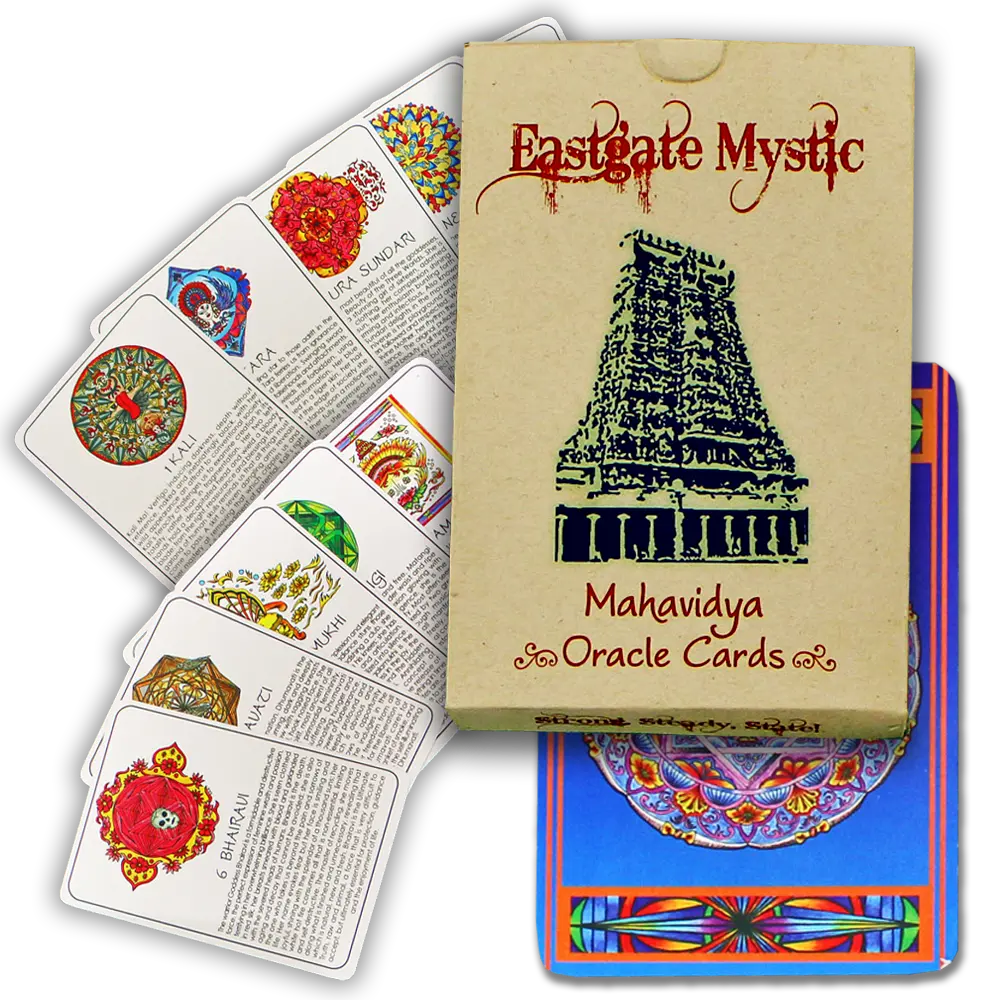 Eastgate Mystic card package and printed components