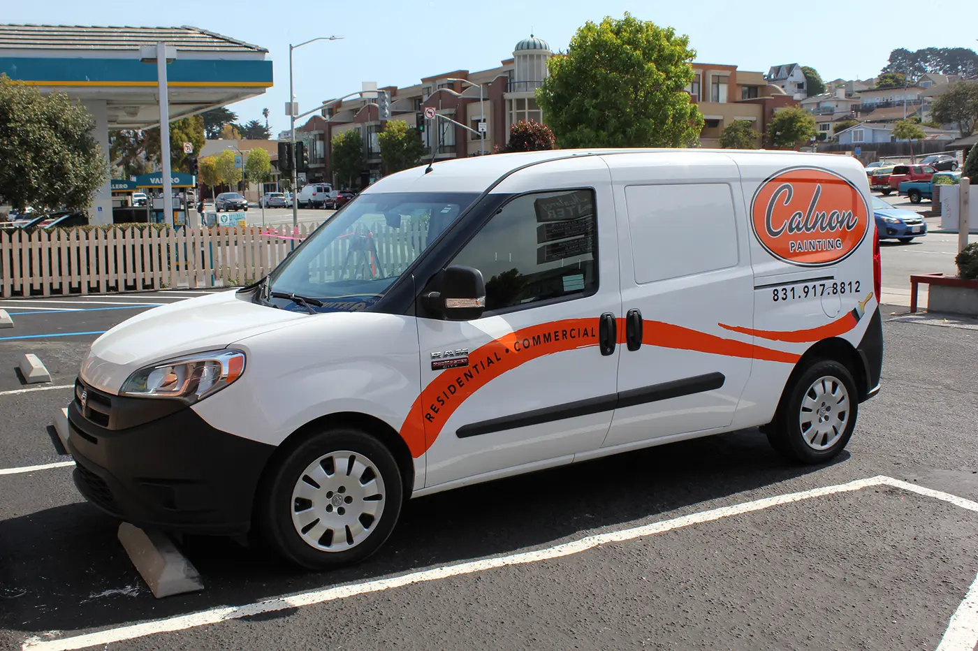 Completed fleet graphics installed on vehicles